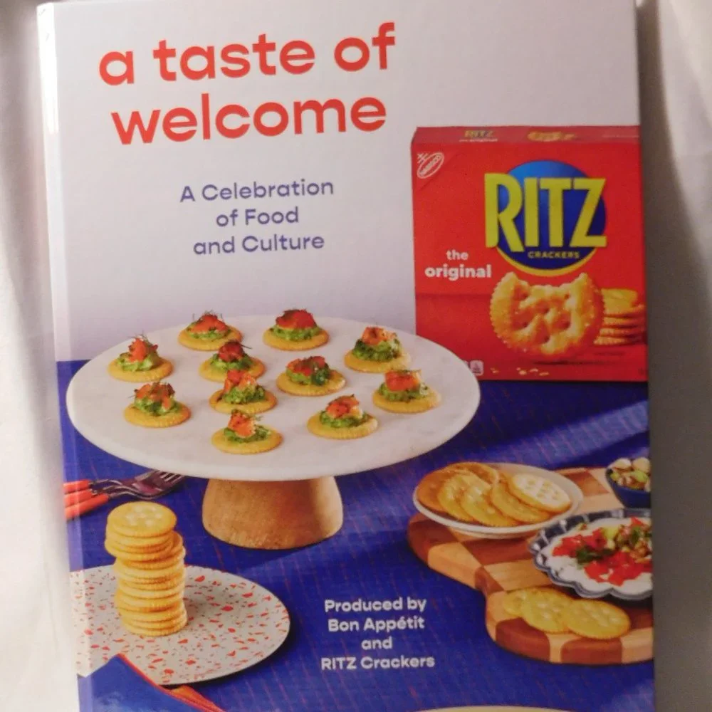 Ritz Crackers & Bon Appétit Cookbook Taste of Welcome Celebration Food Culture